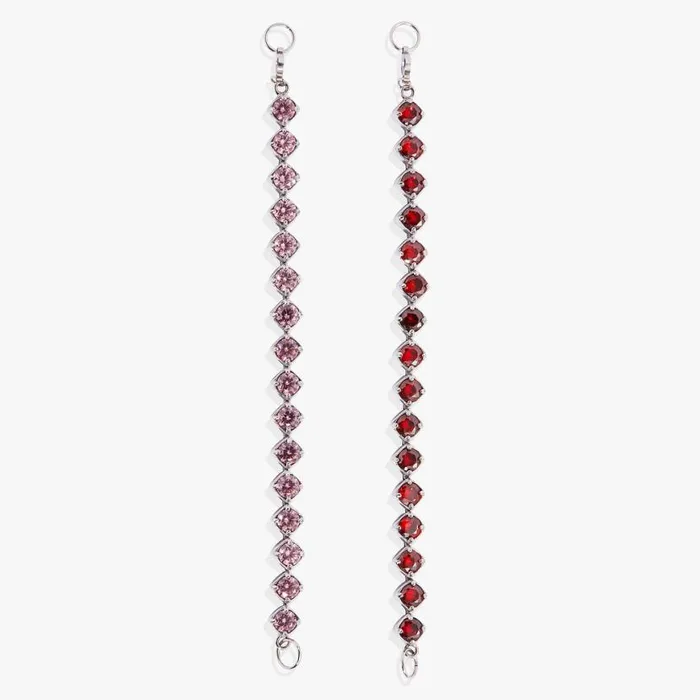 Ruby Luster Stranded Bracelet Set Stainless Steel Silver Women Alex And Ani Fine Jewelry Ruby Luster Stranded Bracelet Set Stainless Steel Silver Women Alex And Ani Fine Jewelry