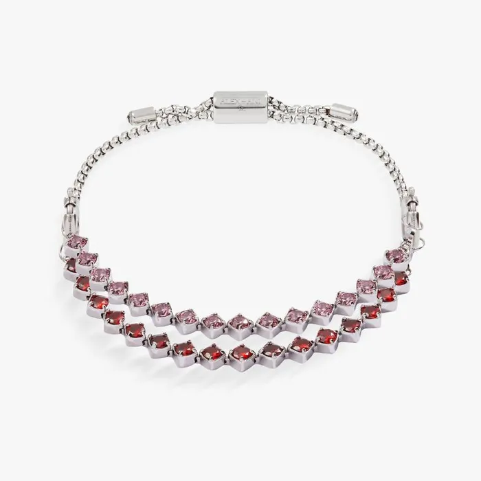 Ruby Luster Stranded Bracelet Set Stainless Steel Silver Women Alex And Ani Fine Jewelry Ruby Luster Stranded Bracelet Set Stainless Steel Silver Women Alex And Ani Fine Jewelry