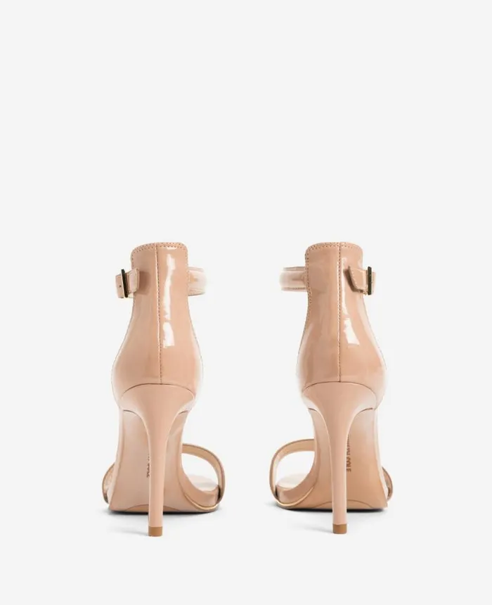 Sandals and Wedges Women Kenneth Cole Brooke Ankle Strap Heeled Sandal Buff
