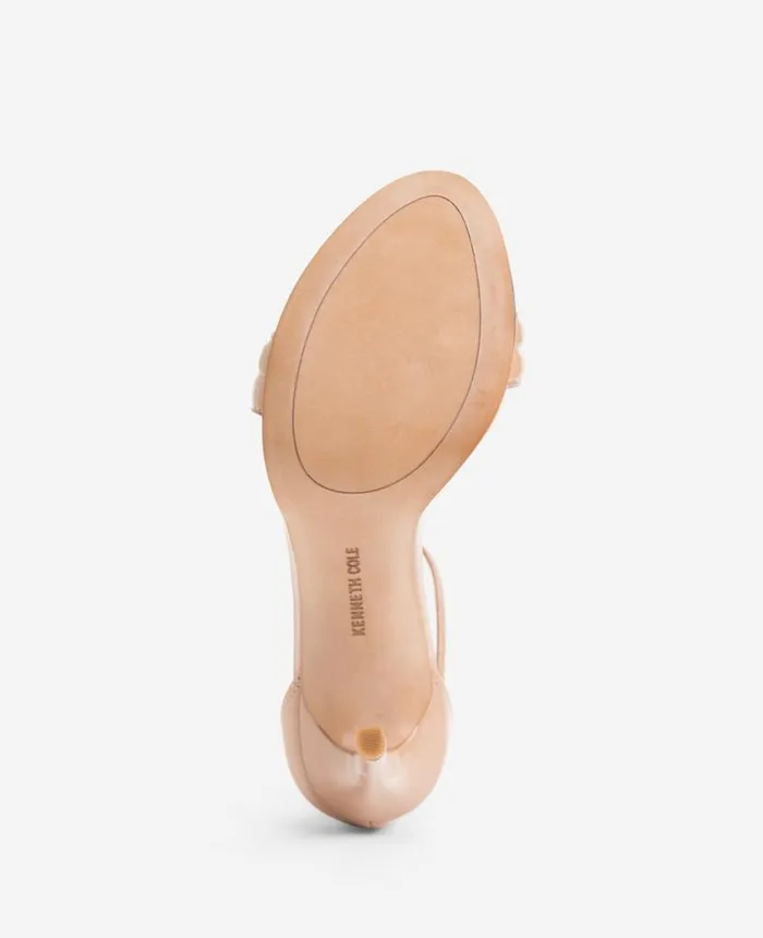Sandals and Wedges Women Kenneth Cole Brooke Ankle Strap Heeled Sandal Buff