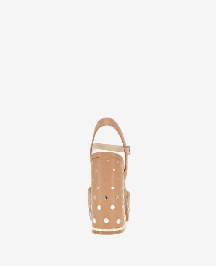 Sandals and Wedges Women Kenneth Cole Dolly Stud Ankle Strap Platform Heeled Sandal Classic Tan Sandals and Wedges Women Kenneth Cole Dolly Stud Ankle Strap Platform Heeled Sandal Classic Tan