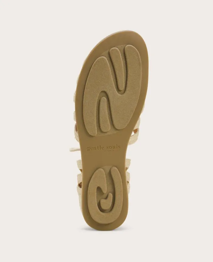 Sandals and Wedges Women Kenneth Cole GENTLE SOULS 8211 Break My Heart Gladiator Sandal Natural Raffia Sandals and Wedges Women Kenneth Cole GENTLE SOULS 8211 Break My Heart Gladiator Sandal Natural Raffia