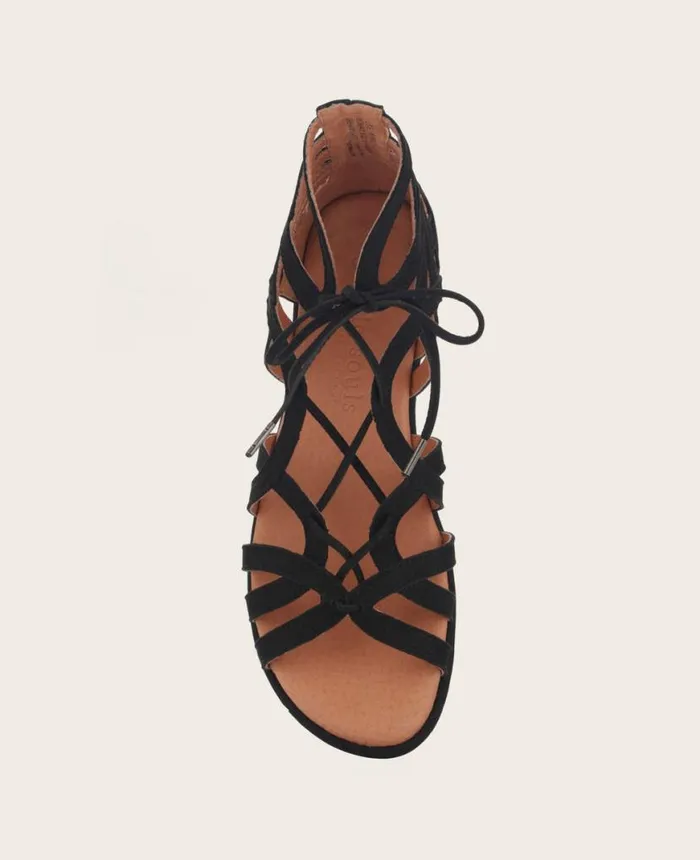 Sandals and Wedges Women Kenneth Cole GENTLE SOULS Break My Heart Gladiator Sandal Black Sandals and Wedges Women Kenneth Cole GENTLE SOULS Break My Heart Gladiator Sandal Black