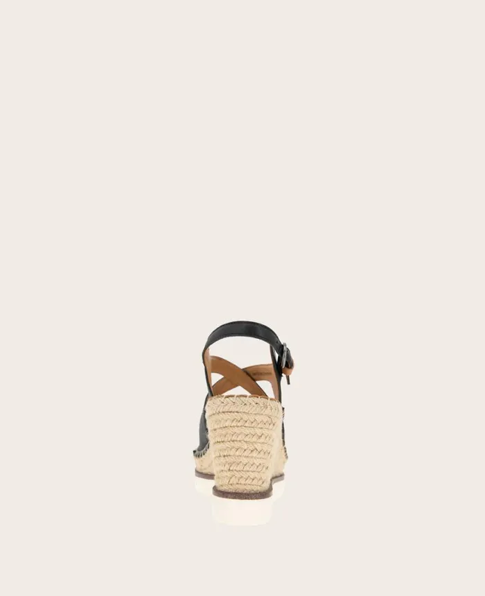 Sandals and Wedges Women Kenneth Cole GENTLE SOULS Elise Espadrille Wedge Black