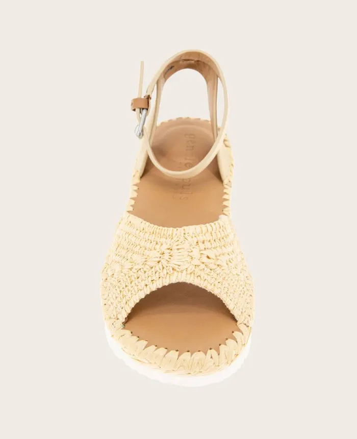 Sandals and Wedges Women Kenneth Cole GENTLE SOULS Lucille Sandal Natural