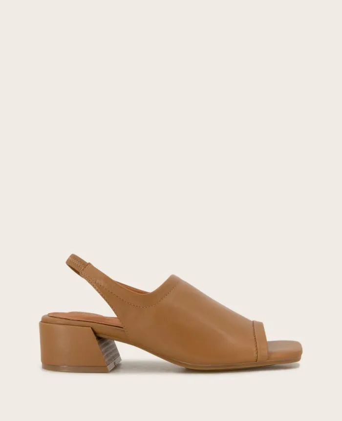 Sandals and Wedges Women Kenneth Cole GENTLE SOULS Penny Block Heel Slingback Sandal Camel Sandals and Wedges Women Kenneth Cole GENTLE SOULS Penny Block Heel Slingback Sandal Camel