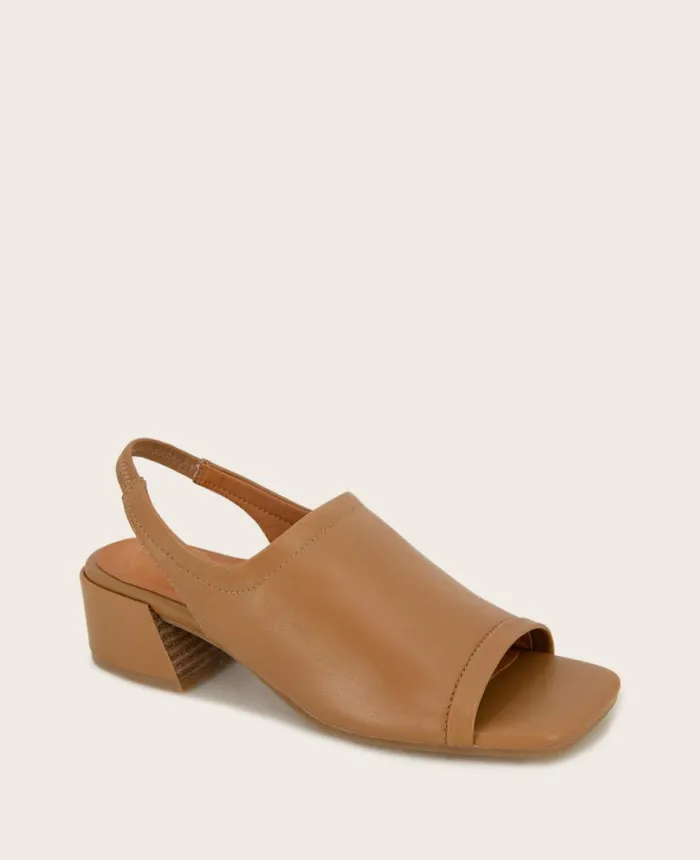 Sandals and Wedges Women Kenneth Cole GENTLE SOULS Penny Block Heel Slingback Sandal Camel Sandals and Wedges Women Kenneth Cole GENTLE SOULS Penny Block Heel Slingback Sandal Camel