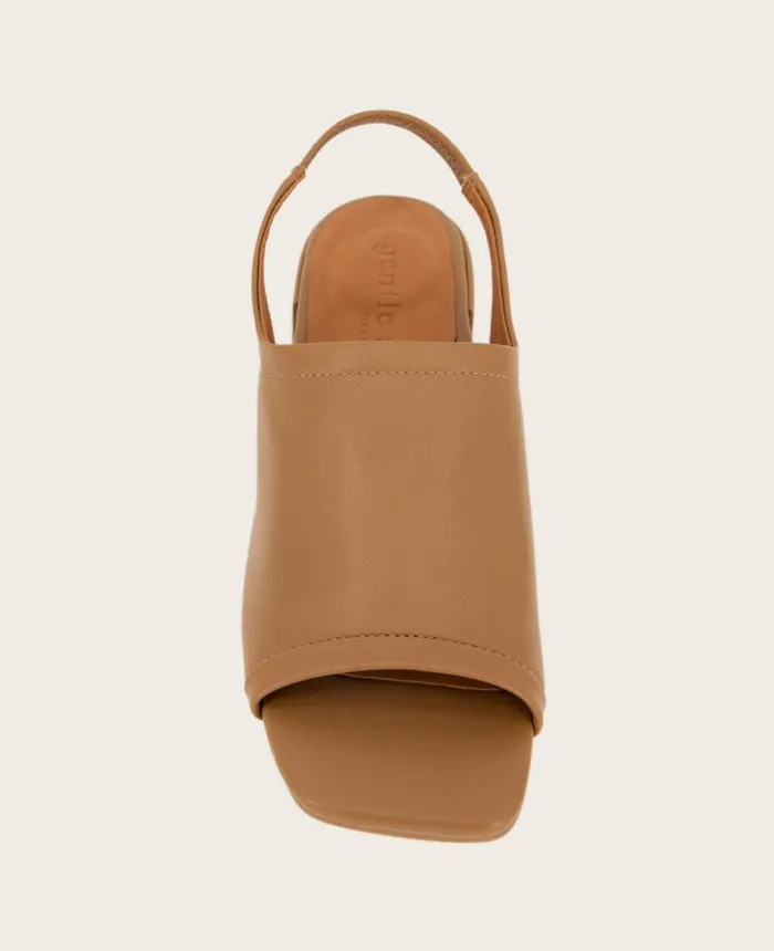 Sandals and Wedges Women Kenneth Cole GENTLE SOULS Penny Block Heel Slingback Sandal Camel Sandals and Wedges Women Kenneth Cole GENTLE SOULS Penny Block Heel Slingback Sandal Camel