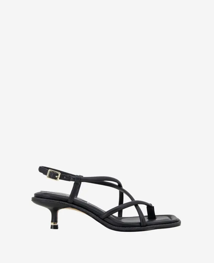 Sandals and Wedges Women Kenneth Cole Ginger Heeled Sandal Black
