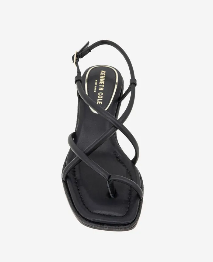 Sandals and Wedges Women Kenneth Cole Ginger Heeled Sandal Black