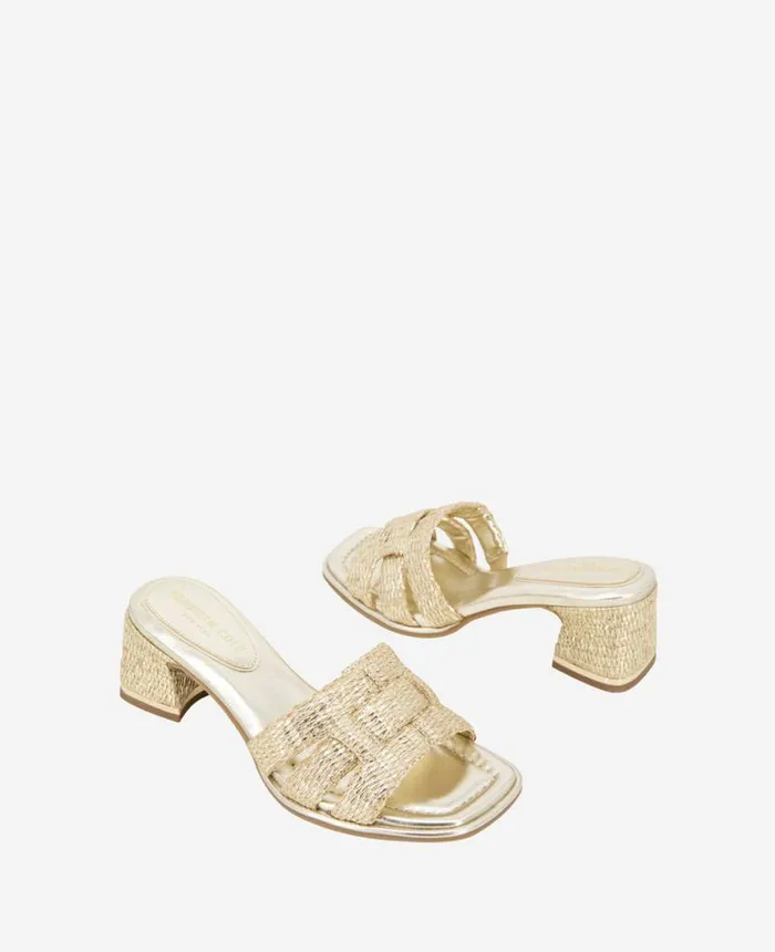 Sandals and Wedges Women Kenneth Cole Harper Heeled Sandal Platinum