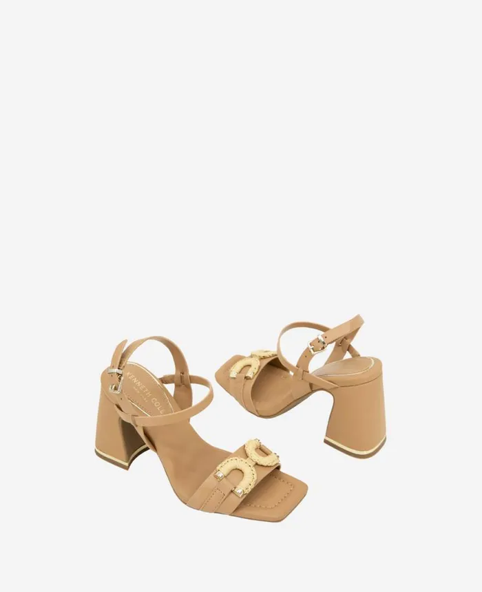 Sandals and Wedges Women Kenneth Cole Jessie Heeled Sandal Doe