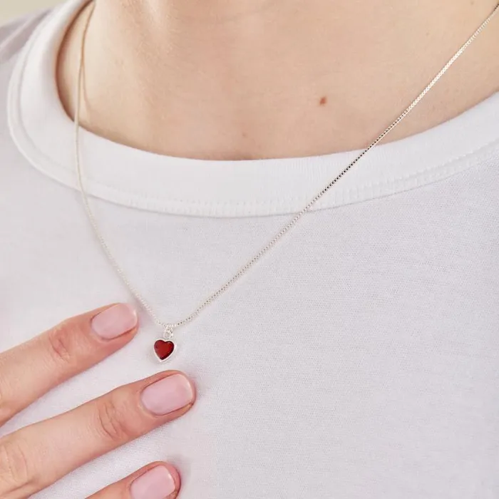 Scarlet Heart Necklace January Birthstone Silver Women Alex And Ani Heart Scarlet Heart Necklace January Birthstone Silver Women Alex And Ani Heart