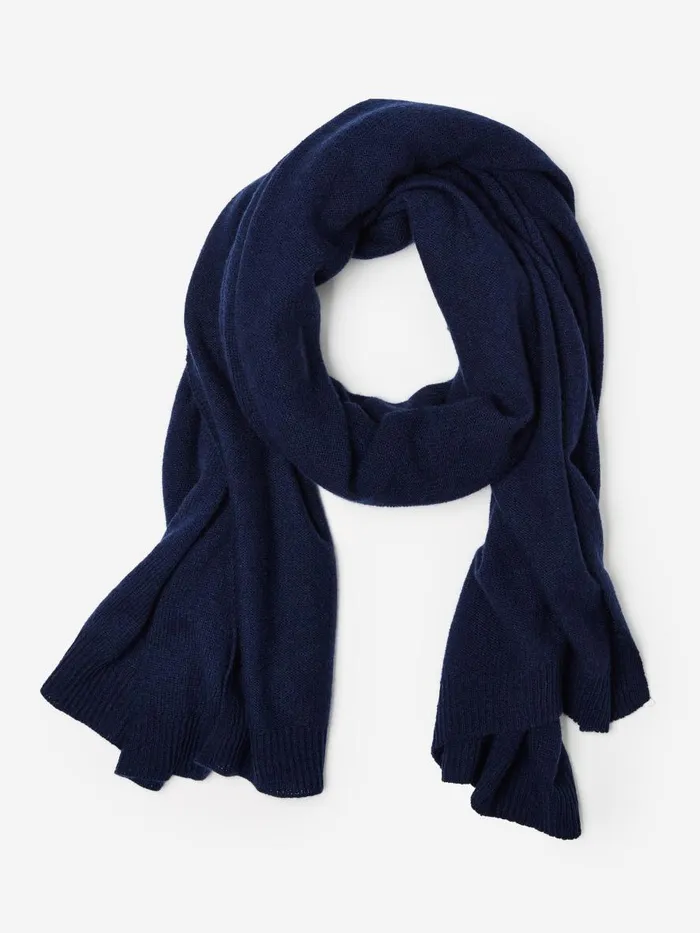 Scarves Women JMcLaughlin Ailia Cashmere Scarf Navy