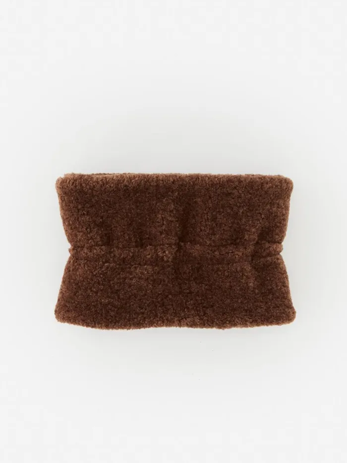 Scarves Women JMcLaughlin Chalet Teddy Bear Snood Dark Brown Scarves Women JMcLaughlin Chalet Teddy Bear Snood Dark Brown