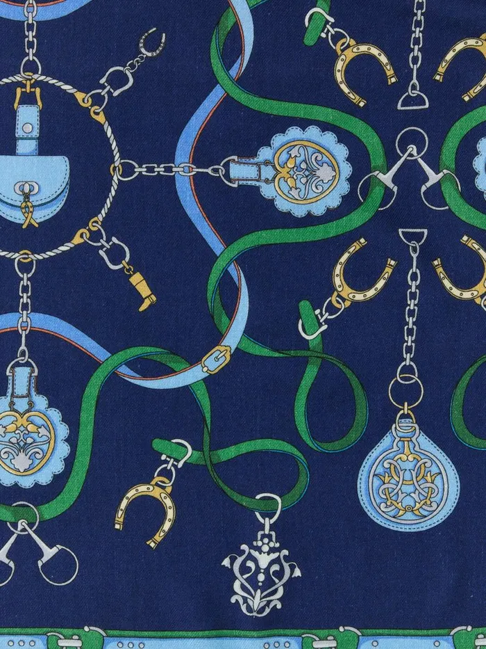 Scarves Women JMcLaughlin Sarita Scarf In Fairfax Crest Corner Navygreenblue Scarves Women JMcLaughlin Sarita Scarf In Fairfax Crest Corner Navygreenblue