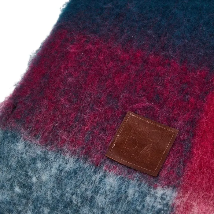 Scarves Women Moda In Pelle Amarascarf Teal Textile Scarves Women Moda In Pelle Amarascarf Teal Textile