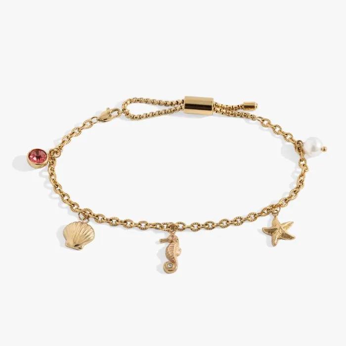 Seaside Anklet Stainless Steel Gold Women Alex And Ani Anklets