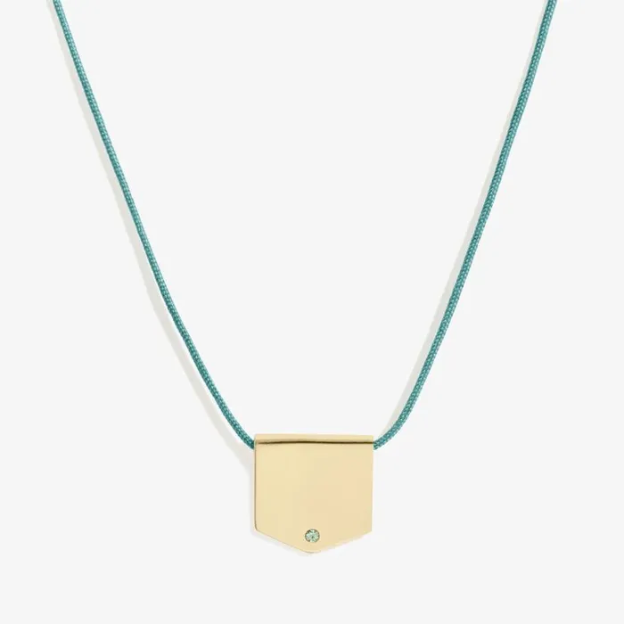 Shield Cord Necklace Poseidon Shiny Gold Women Alex And Ani Necklaces