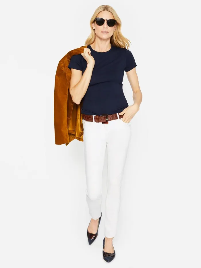 Shirts and Tops Women JMcLaughlin Allie Cap Sleeve Tee Navy Shirts and Tops Women JMcLaughlin Allie Cap Sleeve Tee Navy