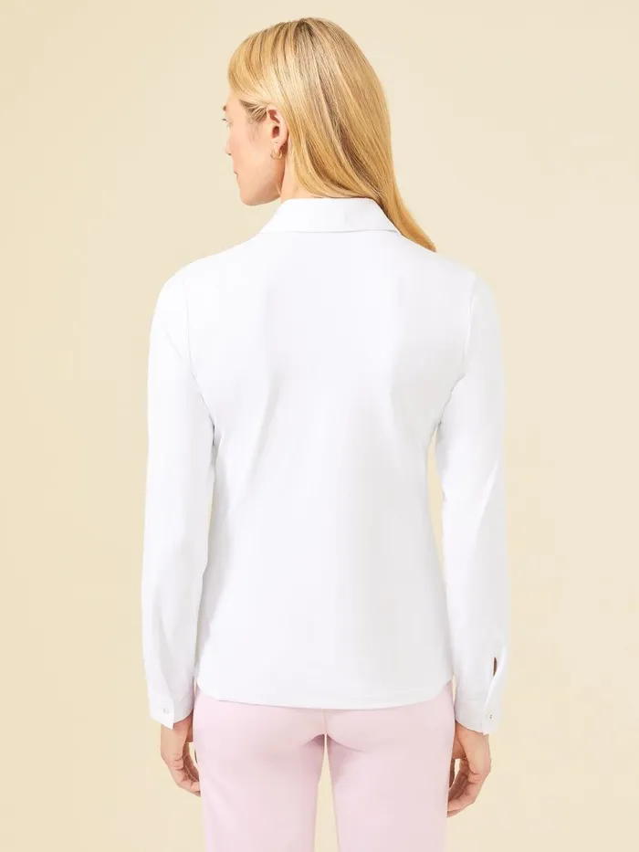 Shirts and Tops Women JMcLaughlin Betty Shirt White Shirts and Tops Women JMcLaughlin Betty Shirt White