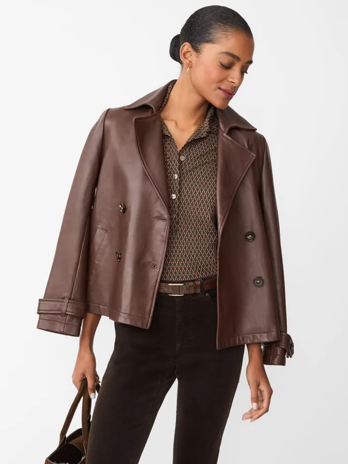 Shirts and Tops Women JMcLaughlin Court 34 Sleeve Polo In Rubiks Check Brownolive Shirts and Tops Women JMcLaughlin Court 34 Sleeve Polo In Rubiks Check Brownolive
