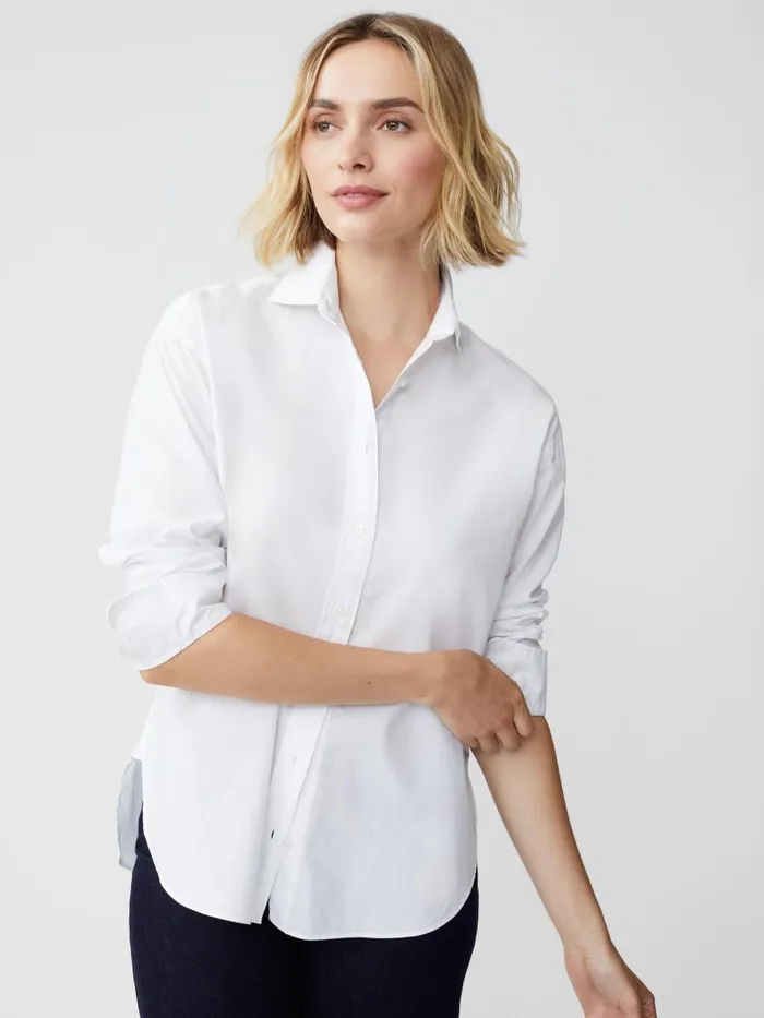 Shirts and Tops Women JMcLaughlin Finn Shirt White Shirts and Tops Women JMcLaughlin Finn Shirt White