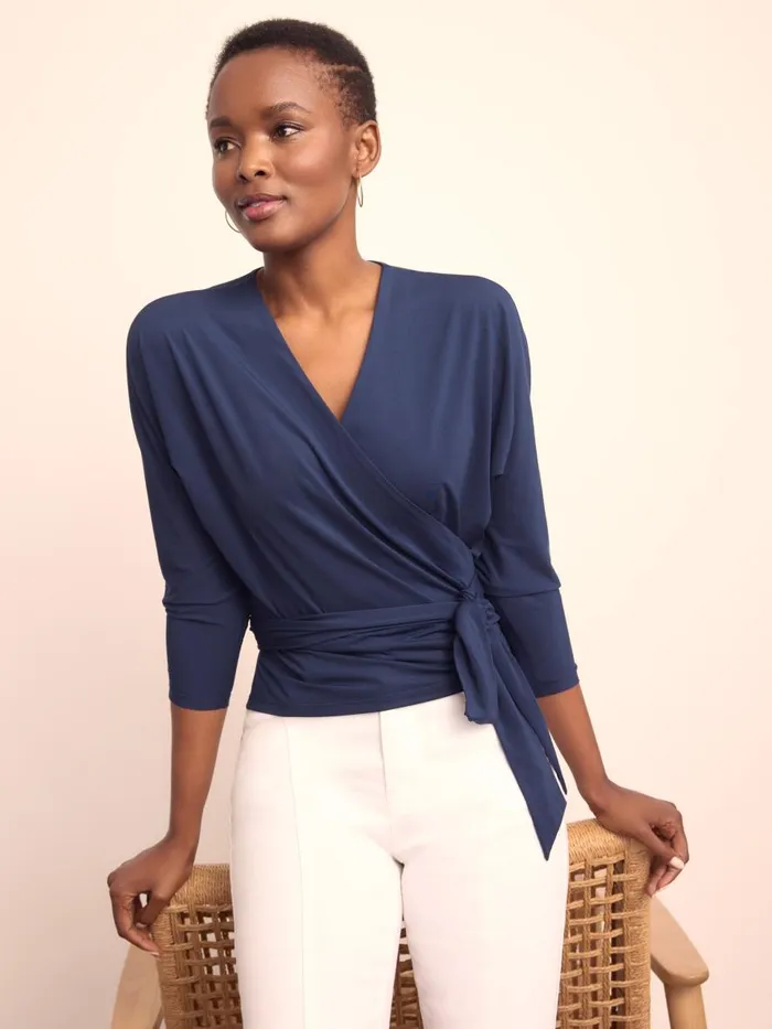 Shirts and Tops Women JMcLaughlin Kerrin Top Winter Navy