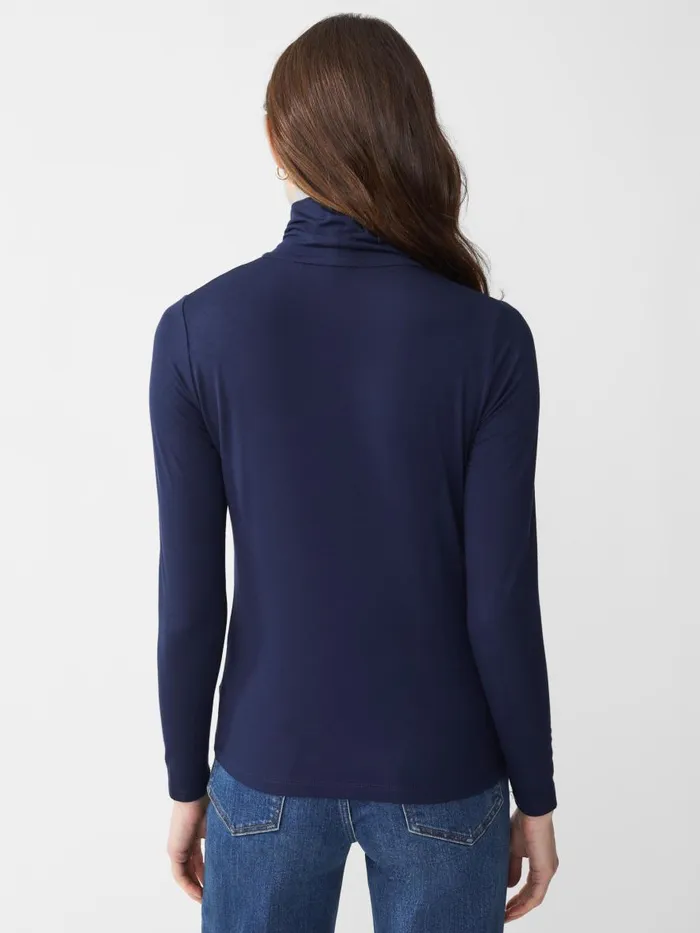 Shirts and Tops Women JMcLaughlin Nadia Turtleneck Navy Shirts and Tops Women JMcLaughlin Nadia Turtleneck Navy