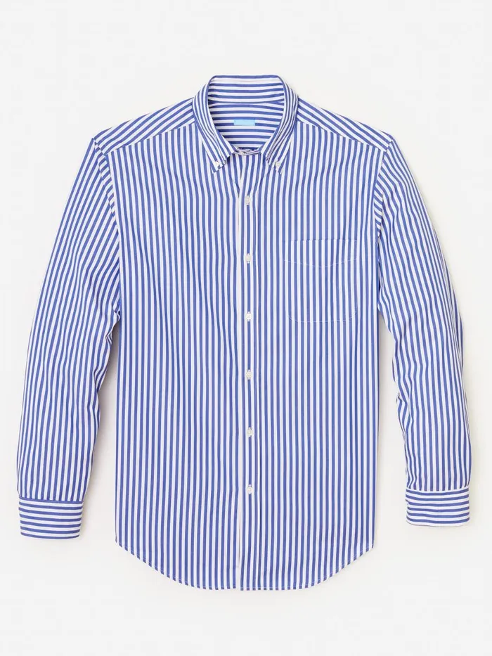 Shirts Men JMcLaughlin Collis Classic Fit Shirt In Bengal Stripe Royal Bluewhite Shirts Men JMcLaughlin Collis Classic Fit Shirt In Bengal Stripe Royal Bluewhite