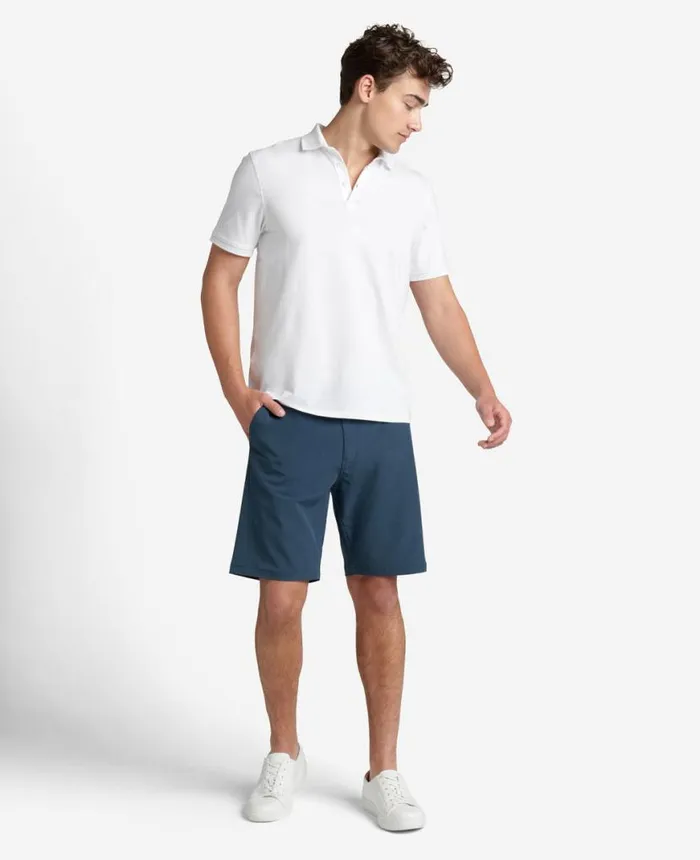 Shorts Men Kenneth Cole Performance Tech Short Medium Blue