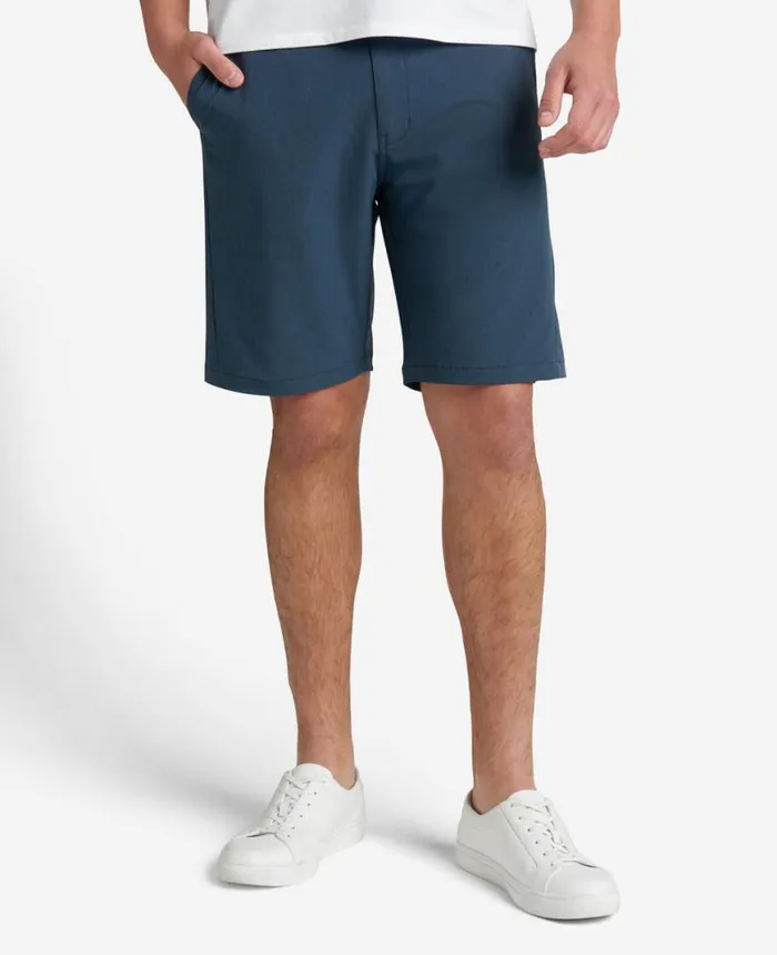 Shorts Men Kenneth Cole Performance Tech Short Medium Blue Shorts Men Kenneth Cole Performance Tech Short Medium Blue