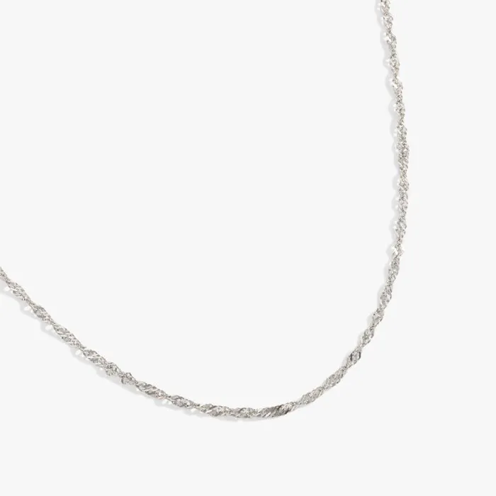 Singapore Chain Charm and Layering Necklace Stainless Steel Silver Women Alex And Ani Necklaces Singapore Chain Charm and Layering Necklace Stainless Steel Silver Women Alex And Ani Necklaces