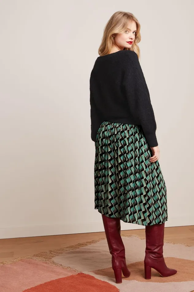Skirts Women King Louie Adora Skirt Jazz Black 8211 Jazz
