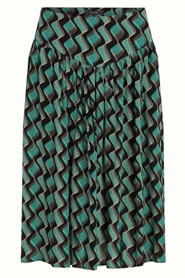 Skirts Women King Louie Adora Skirt Jazz Black 8211 Jazz