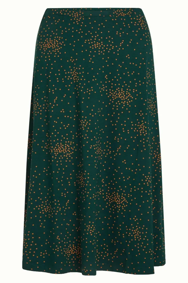 Skirts Women King Louie Juno Skirt Valentine Pine Green 8211 Valentine
