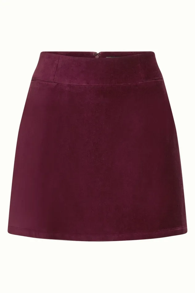 Skirts Women King Louie Olivia Skirt Uni Fargo Cabernet Red 8211 Uni Fargo