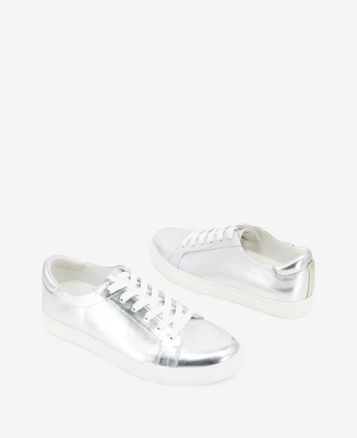 Sneakers Women Kenneth Cole Women039s Leather Kam Sneaker Silver Sneakers Women Kenneth Cole Women039s Leather Kam Sneaker Silver