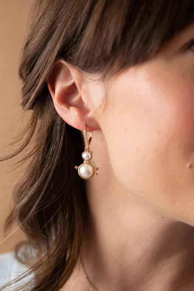 Snowwoman Dangle Earrings Shiny Gold Women Alex And Ani Earrings Snowwoman Dangle Earrings Shiny Gold Women Alex And Ani Earrings