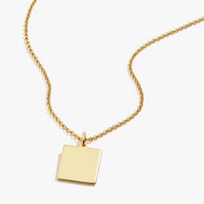 Square Charm Necklace 21039039 Silver Women Alex And Ani Necklaces Square Charm Necklace 21039039 Silver Women Alex And Ani Necklaces