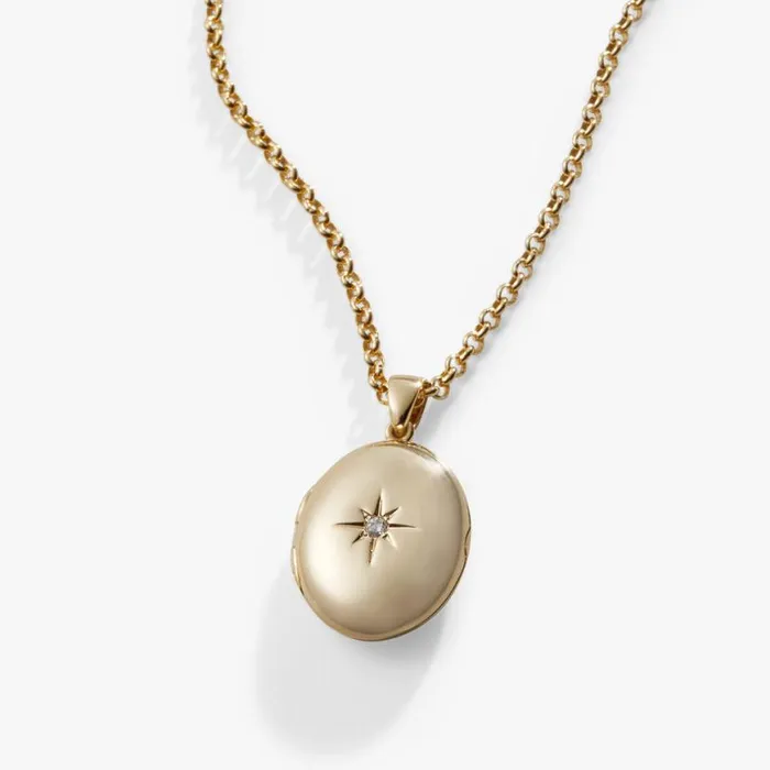 Starburst Locket Necklace Shiny Silver Women Alex And Ani Necklaces