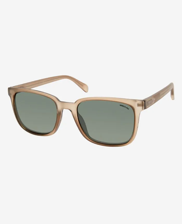 Sunglasses Men Kenneth Cole Men039s Square Sunglasses Beige