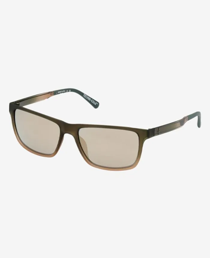 Sunglasses Men Kenneth Cole Men039s Ultem Rectangular Sunglasses Green