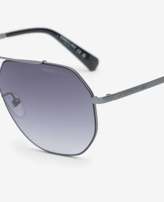 Sunglasses Men Kenneth Cole Metal Aviator Sunglasses Grey Sunglasses Men Kenneth Cole Metal Aviator Sunglasses Grey