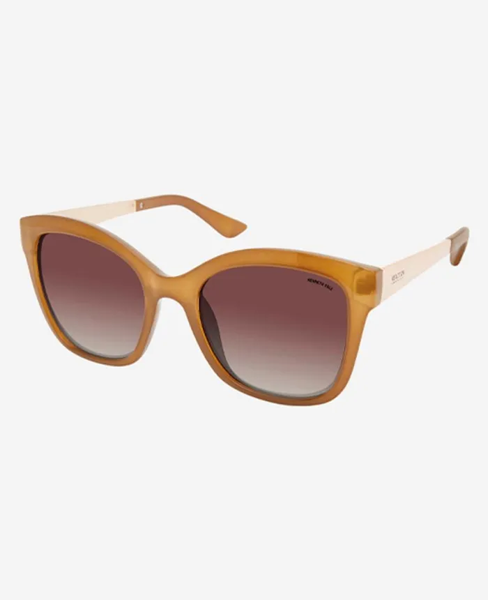 Sunglasses Women Kenneth Cole Women039s Square Sunglasses Brown