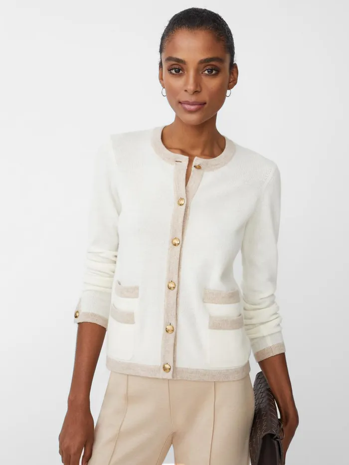 Sweaters Women JMcLaughlin Ainsley Cashmere Cardigan Off Whiteoatmeal Sweaters Women JMcLaughlin Ainsley Cashmere Cardigan Off Whiteoatmeal