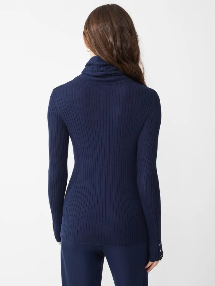 Sweaters Women JMcLaughlin Arlette Turtleneck Navy Sweaters Women JMcLaughlin Arlette Turtleneck Navy