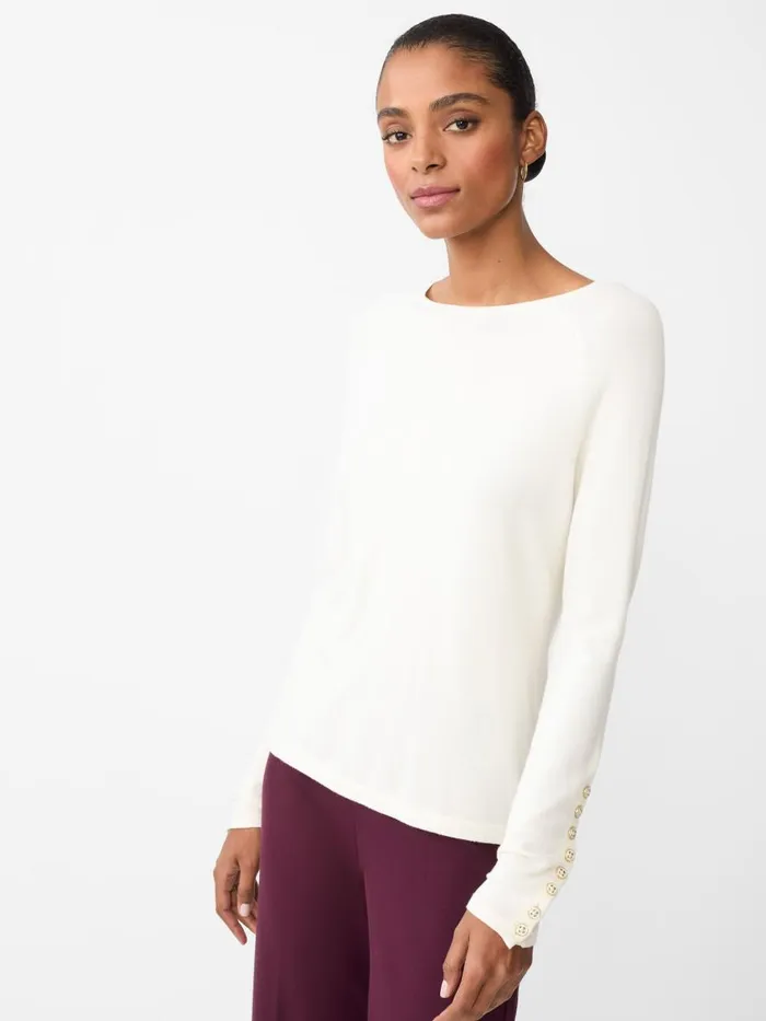 Sweaters Women JMcLaughlin Jamey Sweater Egret White