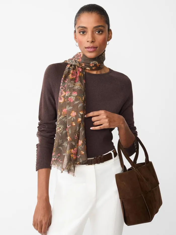 Sweaters Women JMcLaughlin Jamey Sweater Heather Brown Sweaters Women JMcLaughlin Jamey Sweater Heather Brown