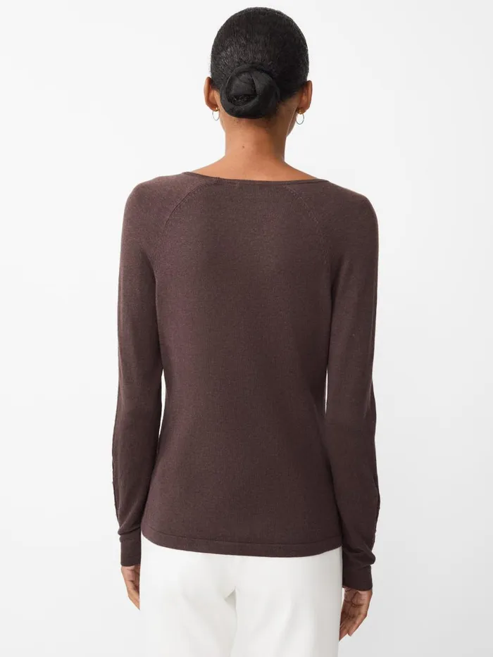 Sweaters Women JMcLaughlin Jamey Sweater Heather Brown Sweaters Women JMcLaughlin Jamey Sweater Heather Brown